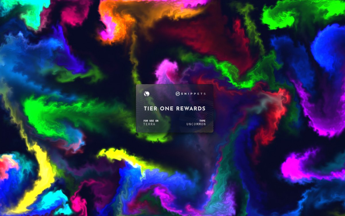 #NFT #GIVEAWAY 🎉 ONE winner will win a RARE TIER-ONE ticket and entry to Worlds Beyond 🙌

1⃣ Follow us (<a href="/SnippetsNFT/">Snippets</a>)
2⃣ RT &amp; Tag five friends
3⃣ Winners announced 7/3, 3:00pm UTC

Discord: discord.gg/myMqrRRKAs
Telegram: t.me/Snippets_NFT

👉 one.snippetsnft.com