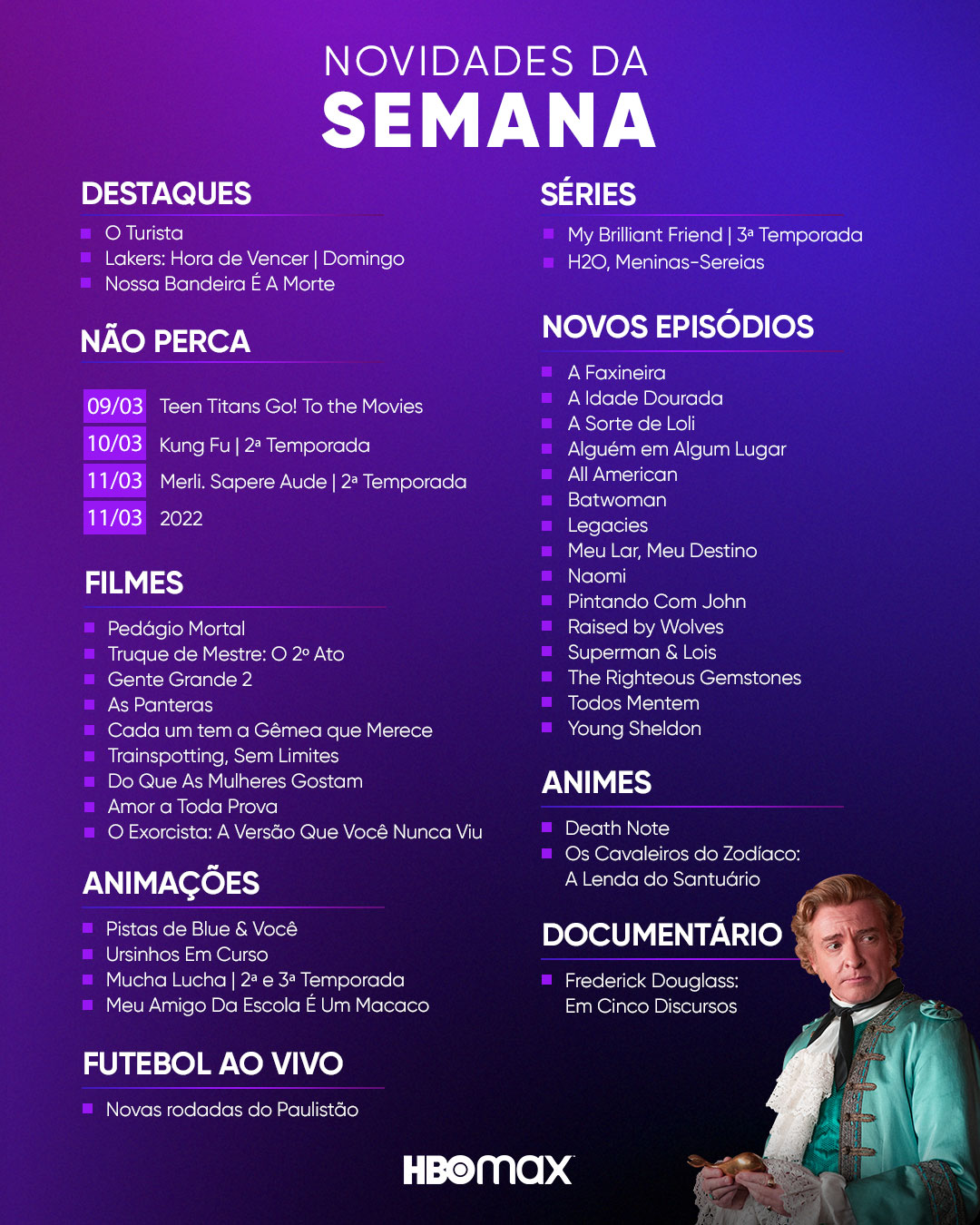 HBO Max Brasil on X: Uma lenda merece sua própria série. Conheça