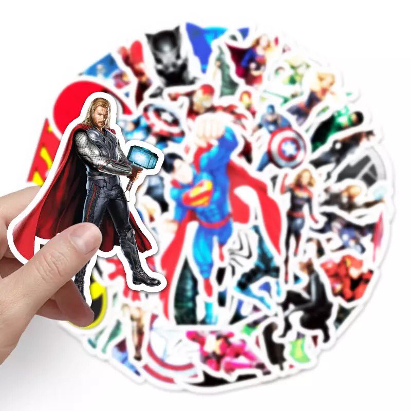 Aztec_by_A's tweet photo. Marvel Stickers you can put on your laptops, phones, books, etc 
Price: N400 each 
each sticker is unique https://t.co/7YLQU4Qc5J