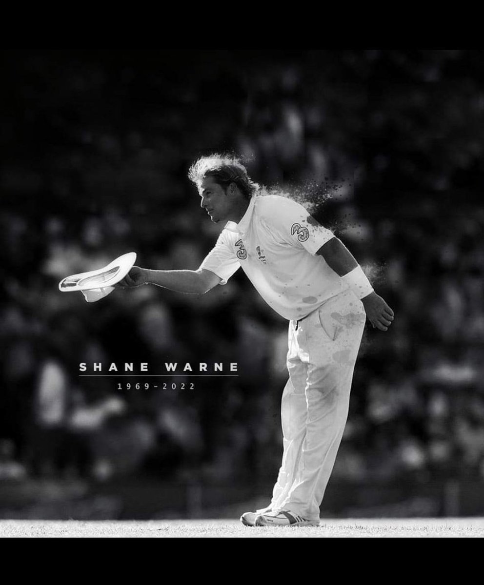 m_satz's tweet photo. #RIP Legend.
Greatest spinner of all-time #ShaneWarneRIP https://t.co/LqSaRj4wOK