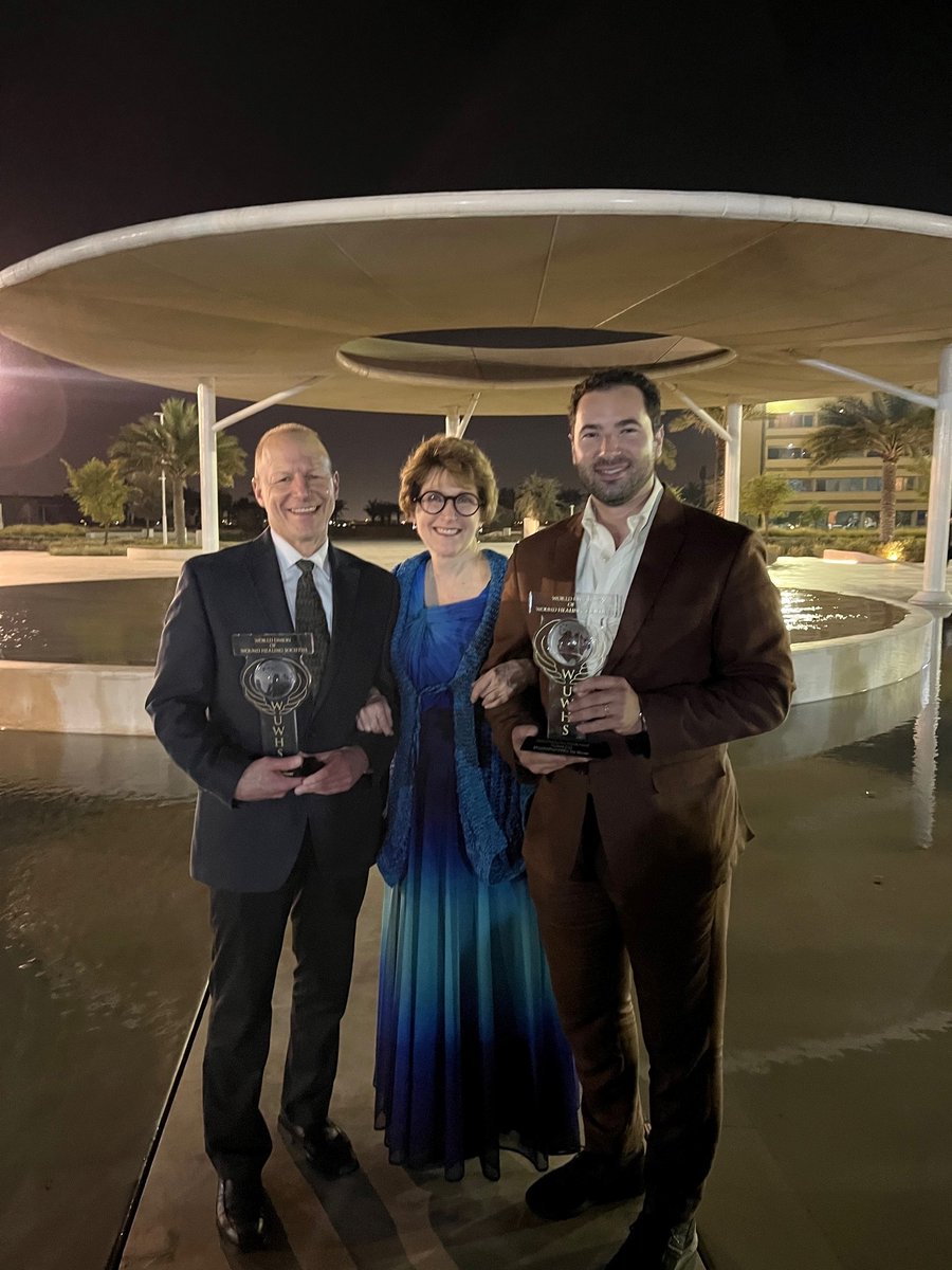 NPIAP is thrilled to have been recognized this week by the WUWHS for two of the three society projects for innovation. Pictured from left to right are NPIAP leaders <a href="/dbrienza/">Dave Brienza</a> , Vice President, Mary Litchford, Past President, <a href="/DrWmPadula/">Bill Padula, PhD</a> President.