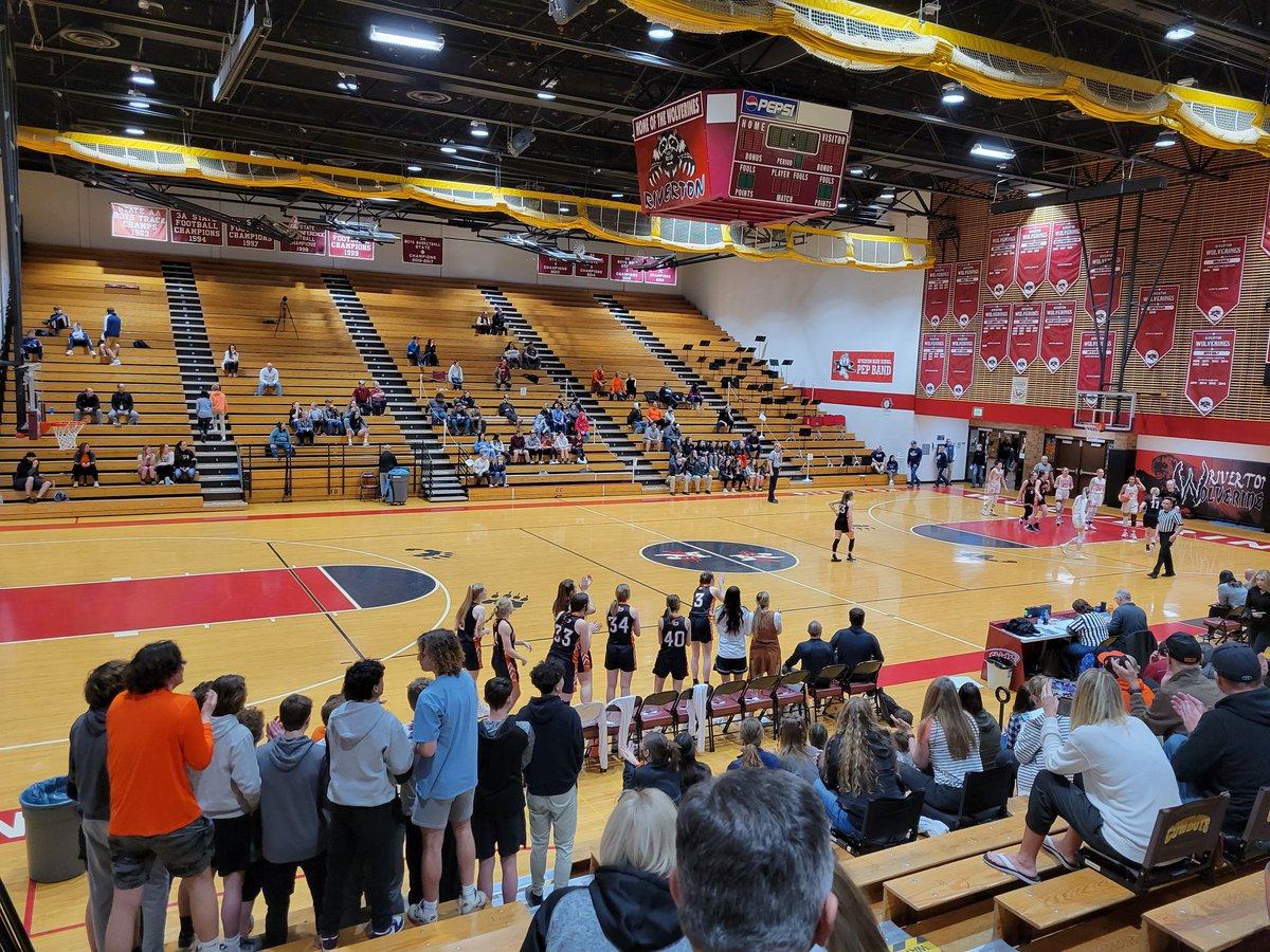 Our guys love cheering on our girls team!  Let's go <a href="/NatronaFillies/">NC Girls Basketball</a>! #onenatrona #together
