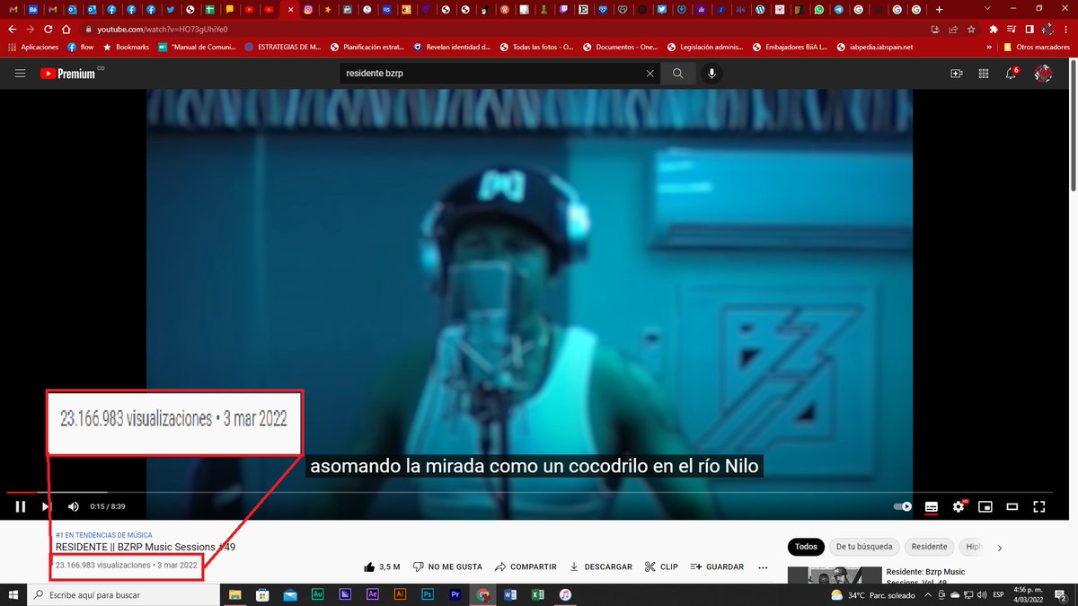 GuerraEnREDTV's tweet photo. ¡23.166.000 en solo 24 horas!

¡Carajo! ¡La vaina va en serio!

#Rene @Residente https://t.co/3FIaqwwXJE