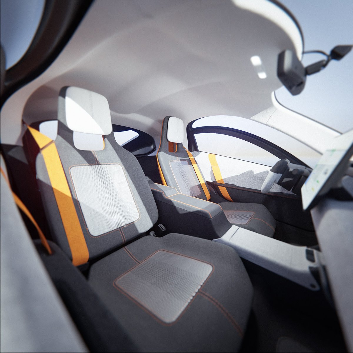 aptera_motors's tweet photo. Beta has a refined interior. Do you like it? 💚 https://t.co/SdSYVfSDaY