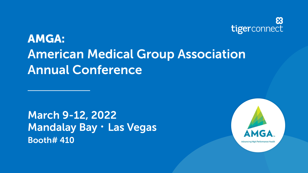 TigerConnect's tweet photo. Meet TigerConnect at the AGMA Conference next week!
Stop by booth #410 to see how TigerConnect helps with:
•Physician scheduling
•Streamlining workflows
•Improving patient and staff satisfaction
See you there!
#AMGA #PhysicianScheduling #ClinicalCollaboration https://t.co/NVcOdC0rTQ