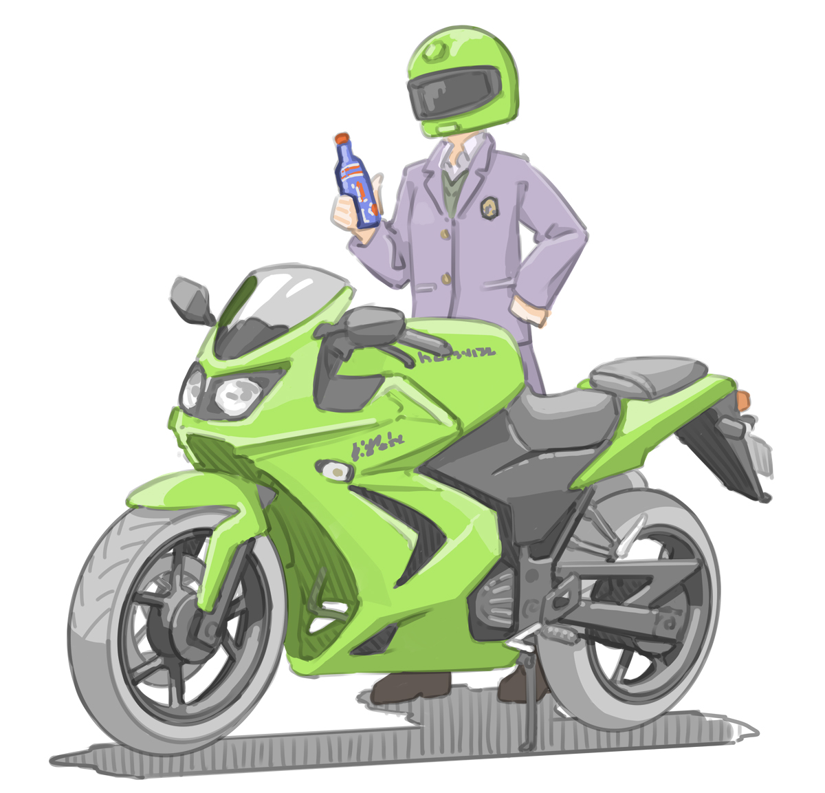 きわみらい 毎日バイク絵更新中 Mirai1521 Twitter