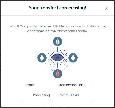 Lord_OF_NFT's tweet image. Congratulations 
@f1fantwo 
 You have won entry into the draw!
Best of luck. 
Share this out and let's get this draw sold out so we can reveal the NFT's and the winners!
#nft #nfts #nftgiveaway #Winners 

bit.ly/3K8nSvO
Get your tickets now only 200 available!