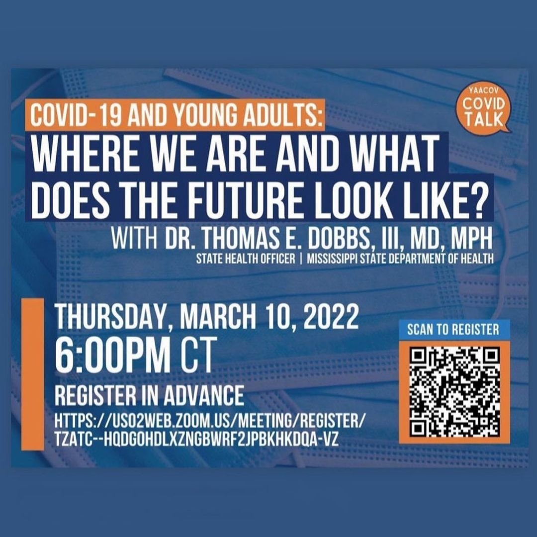oladeji_eunice's tweet photo. An opportunity to meet with the State Health Officer to learn about the present and future highlights of the pandemic. A time to get clarifications to the issues at the core of our hearts as young people caught in uncertain times. #YAACOV #MSCEAL
Scan QR code. #covidMS https://t.co/A8Gxtjrg8l