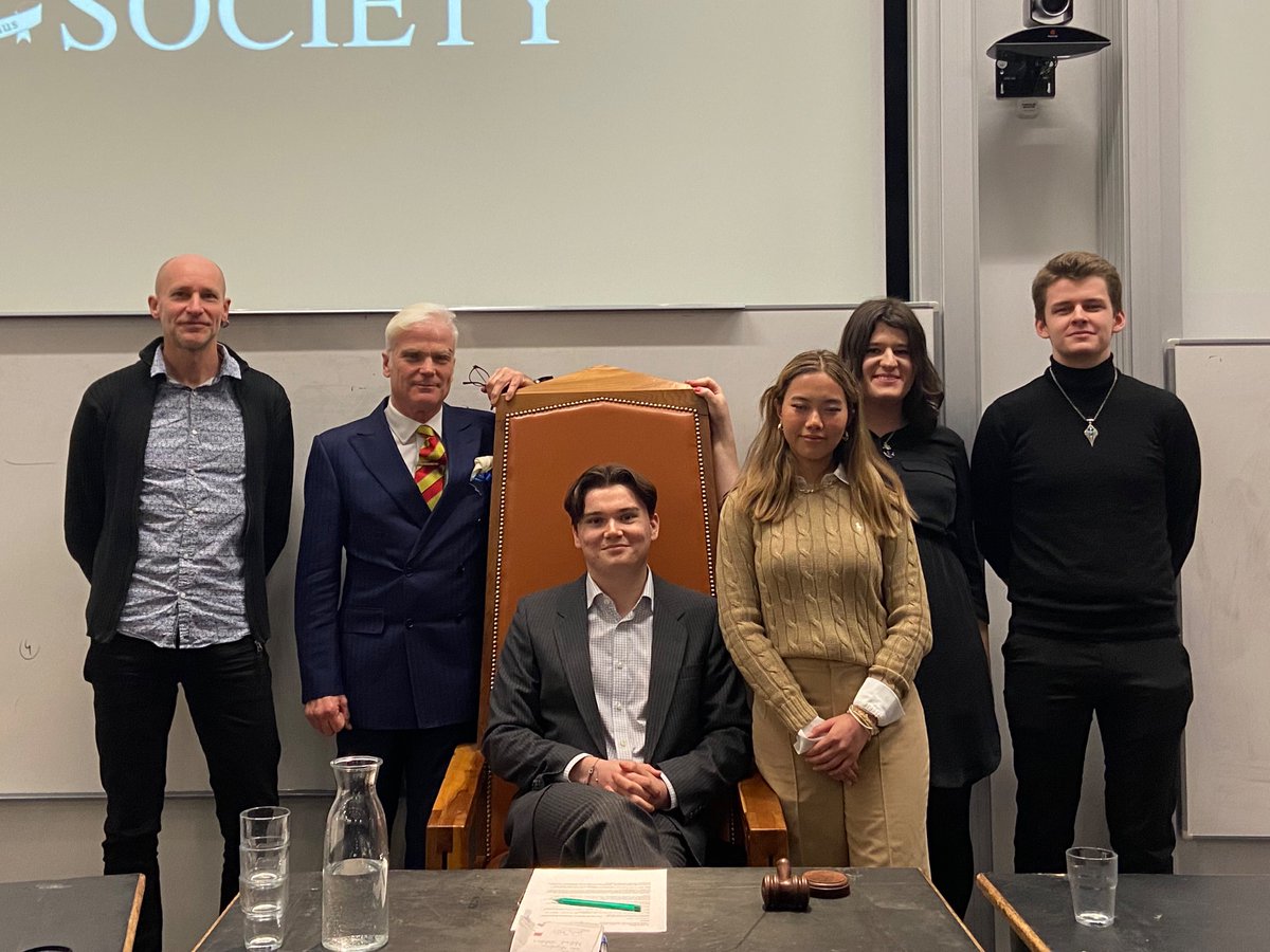 Exeter Debating Society tweet media