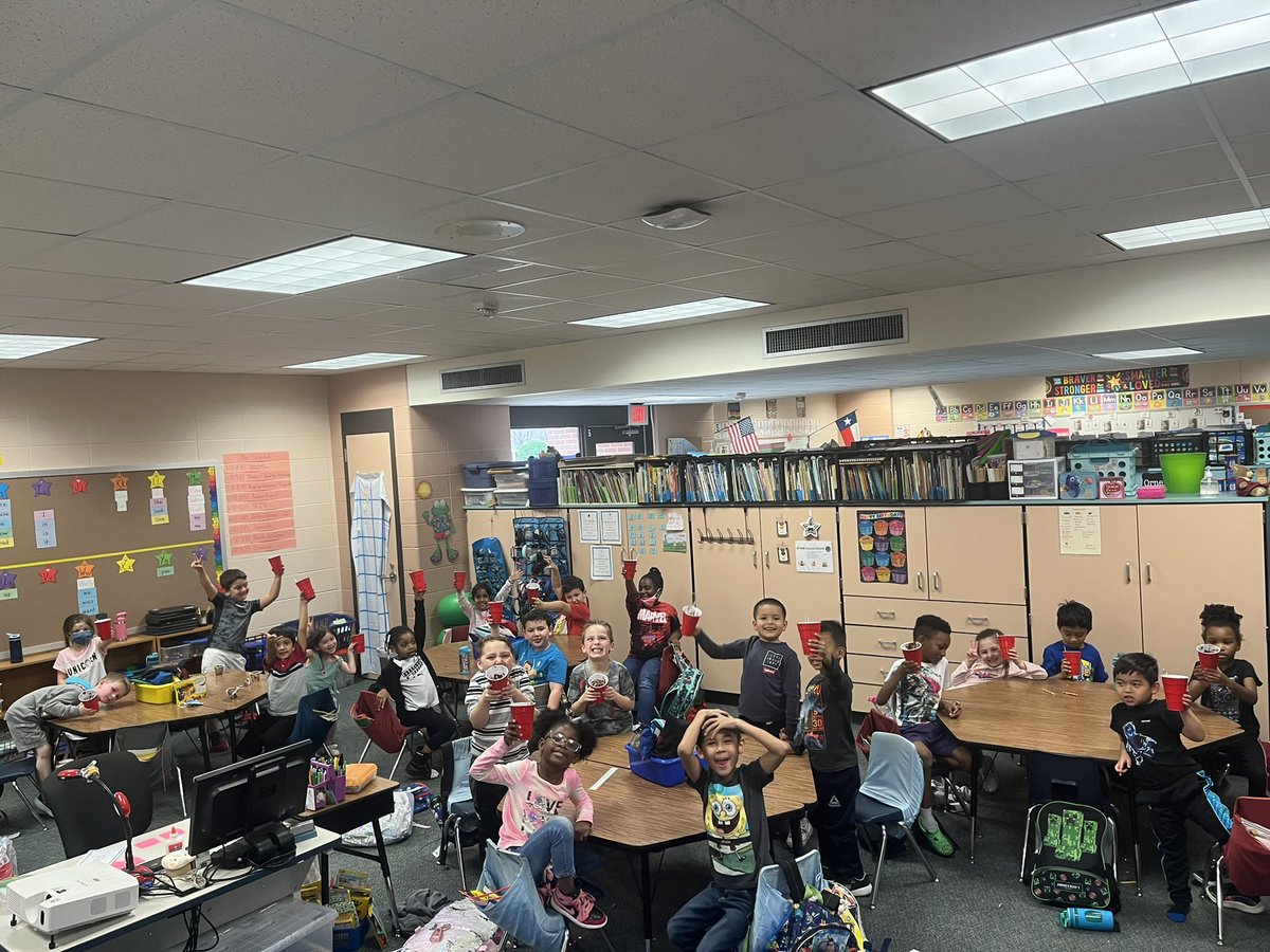 We had the best day in Kinder!  This week we wrote about How to Make Dirt Pudding and today we made some.  The kids thought it was yummy! <a href="/KuehnleKISD/">Kuehnle Elementary</a> <a href="/KleinISD/">Klein ISD</a>