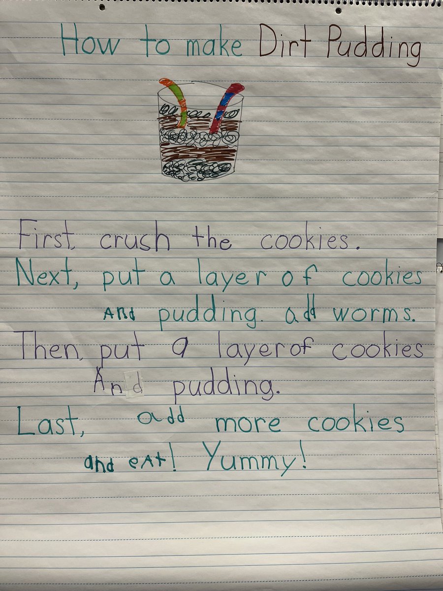 biselt1's tweet photo. We had the best day in Kinder!  This week we wrote about How to Make Dirt Pudding and today we made some.  The kids thought it was yummy! @KuehnleKISD @KleinISD https://t.co/Utwppim27e
