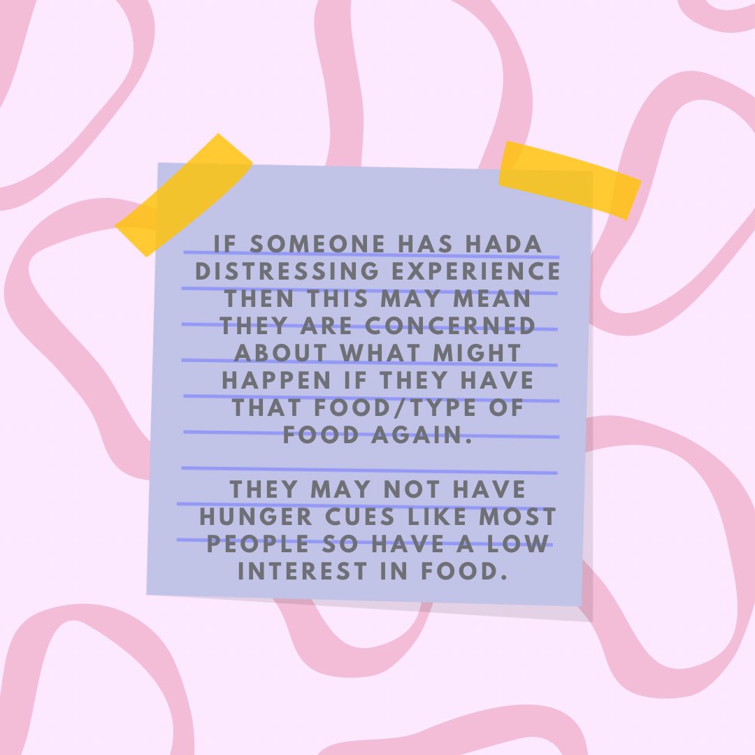 sparkle_fairy_'s tweet photo. Let’s talk about ARFID. It is an eating disorder characterised by avoidance of certain foods or types of food. #EatingDisordersAwarenessWeek #EatingDisorder #ARFID https://t.co/dTViGYYf0x