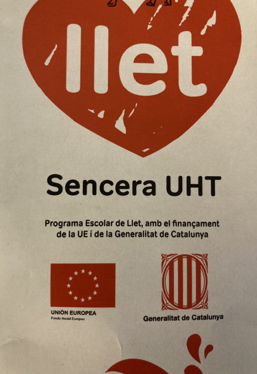 DeVeritat's tweet photo. Voleu dir que la llet que la Generalitat distribueix a les escoles no podia ser catalana? https://t.co/fzx8acnSDr