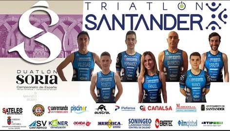 TriSantander's tweet photo. -
Mañana nos vemos en Soria.
 
•Cto de #españa #elite de Media distancia para @imanolre @fernando_barroso_glez y @m.urrutiafer . GGEE para @apiscinor. Ánimo a @luisfzapico baja de última hora.
•Cto de España estandar GGEE para @lorefanjul y @riverdrysoria 

@inmobiliariasanf… https://t.co/vNmTSofVvm