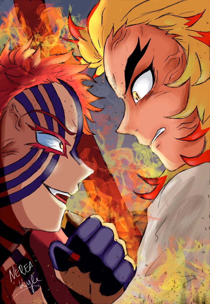 nereekyle's tweet photo. he hecho estas ilustraciones de “kimetsu no yaiba” y la vd que estoy bastante contenta con el resultado. Compartidlas y dadle mucho amor pls, os amo 💕✨ https://t.co/v4hJHeWROg