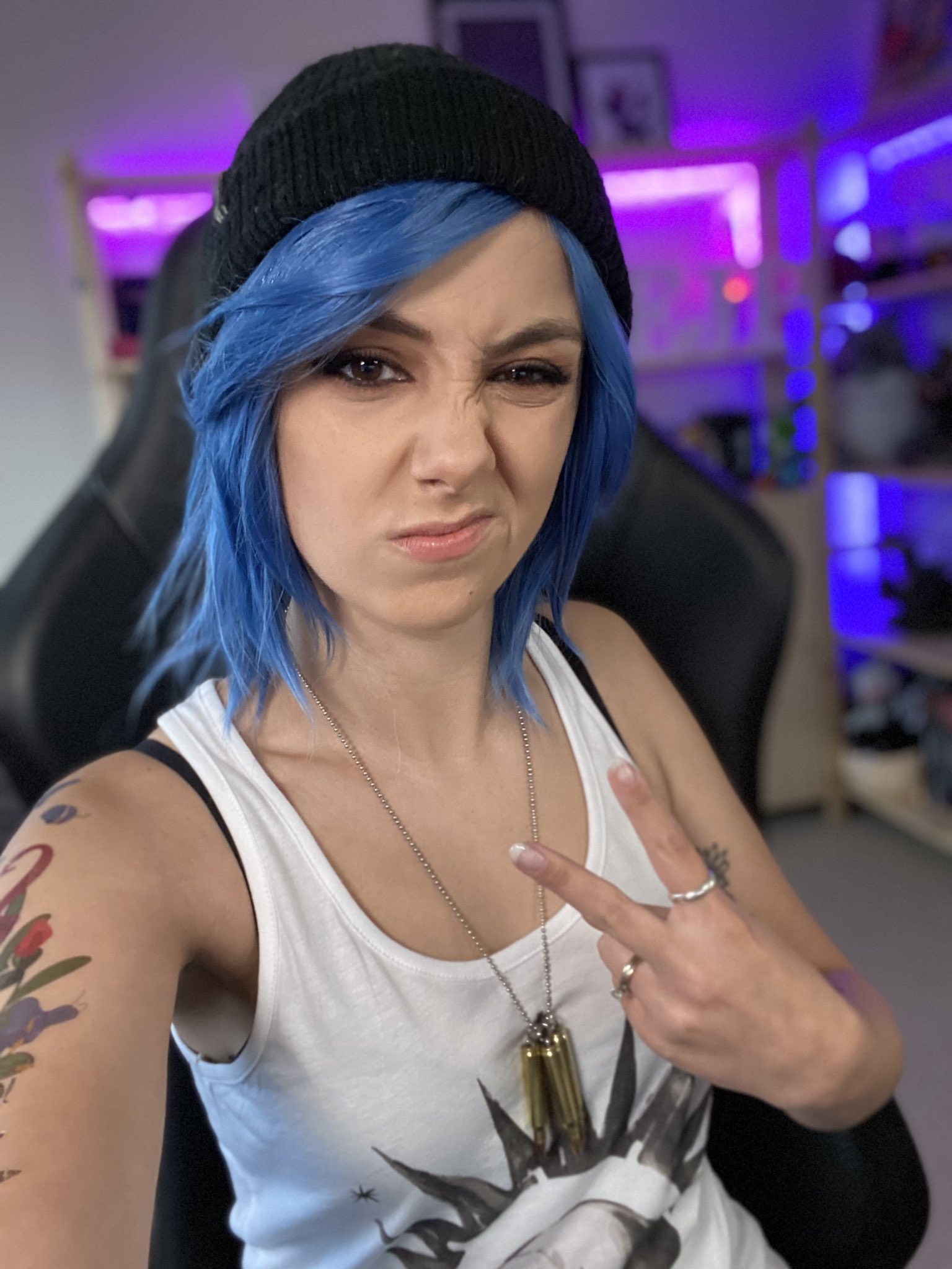 Chloe price store bullet necklace