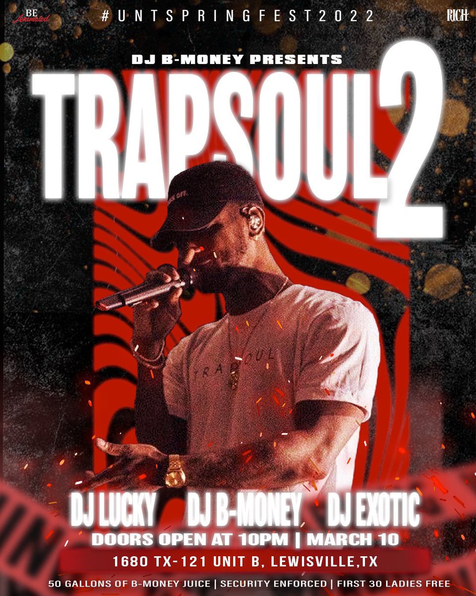 sydneekymile's tweet photo. the time is quickly approaching ladies and gentlemen #UNTSpringFest2k22 #twu https://t.co/4XLBCEqr6b