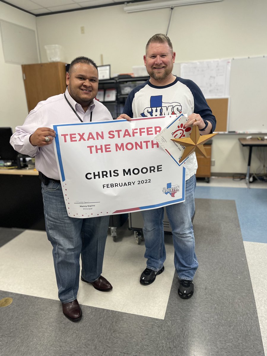 Sam Houston Middle School tweet media