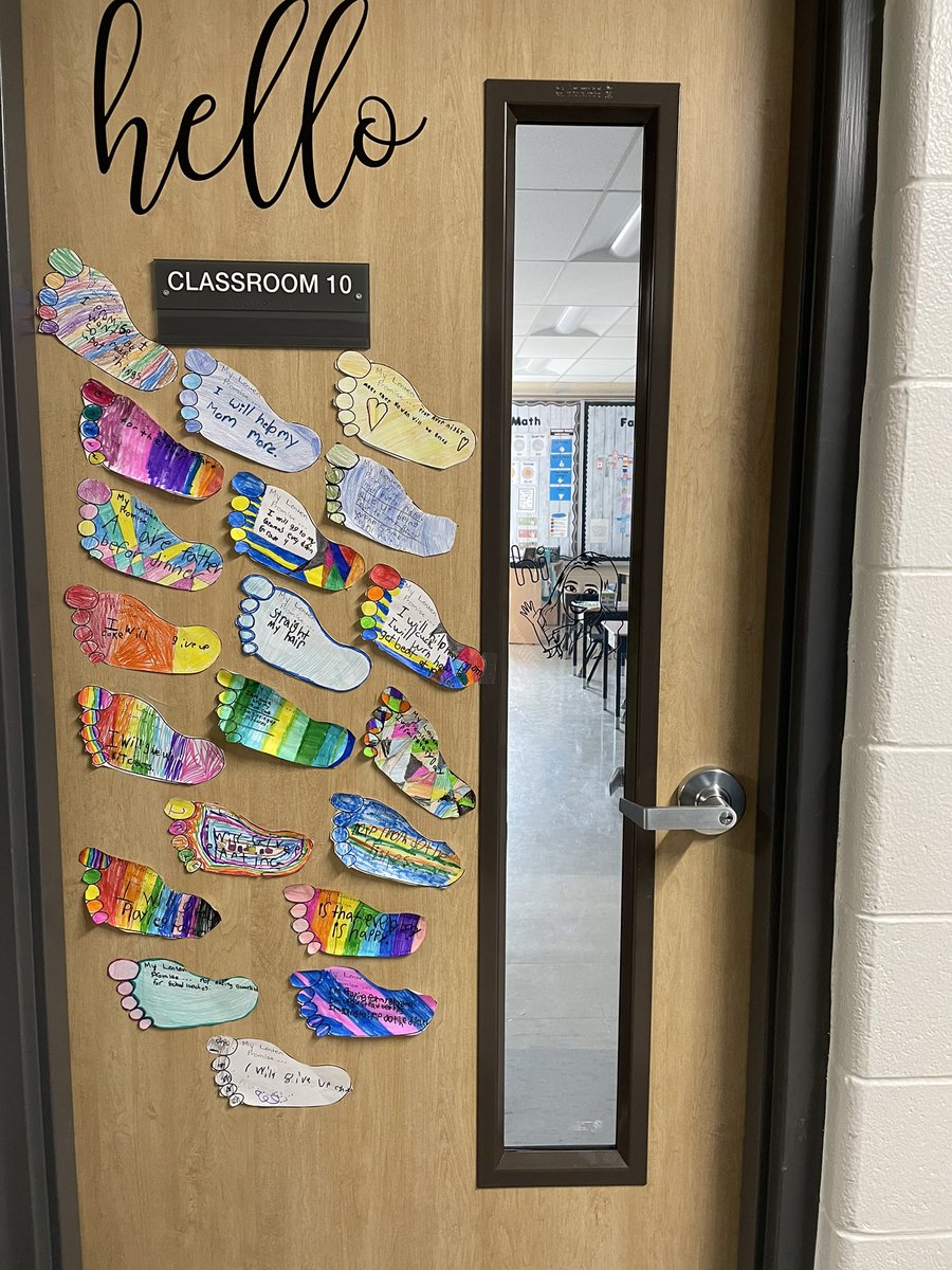 MsGrieco's tweet photo. Lenten promises are up on our door to remind everyone to keep their promise for the 40 days of Lent! ✝️ @OLVMWolverines @HCDSB #ourCatholicfaith #Lentenpromises #walkwithGod #Lent2022 https://t.co/DJ1mumZTWY