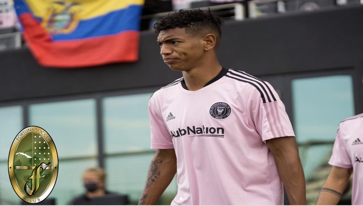 SoccerFortuna's tweet photo. In 2016 @ModestoMendez7 join our team after arrive to the USA as a young teenager full of dreams, after 2 great years with Fort Lauderdale CF and a Short term with @Chas_Battery he has received his first call with #InterMiami to @MLS game. https://t.co/Yt6qydvOoz