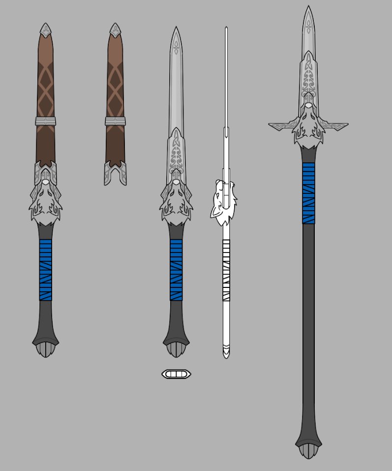 hot_cuppajo's tweet photo. Commission for: Commission for: @Quokkamolee - : Original Weapon
#RWBY #RWBYOC #OC #Volume9 #RWBYV9 #Weapon #RoosterTeeth #DND #DungeonsandDragons #TTRPG #DNDWeapon #DNDMagicItem https://t.co/3abRwX1R84