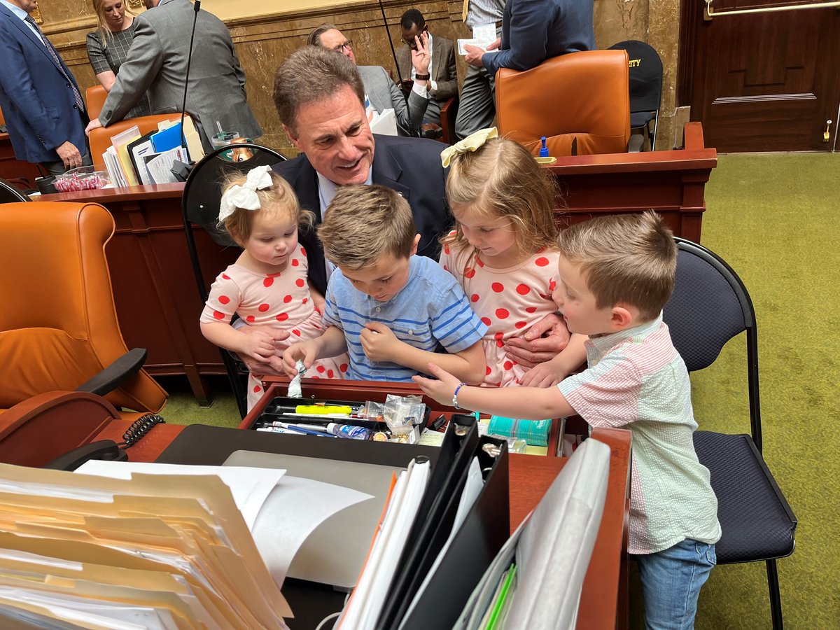 For me, grandkids make the world go round! This is one of the highlights of the whole session for me.