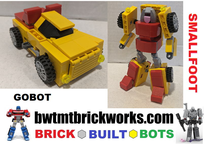 Lego Transformers Gobot Smallfoot watch the transformation on youtube...  youtube.com/watch?v=uwE4Ke…