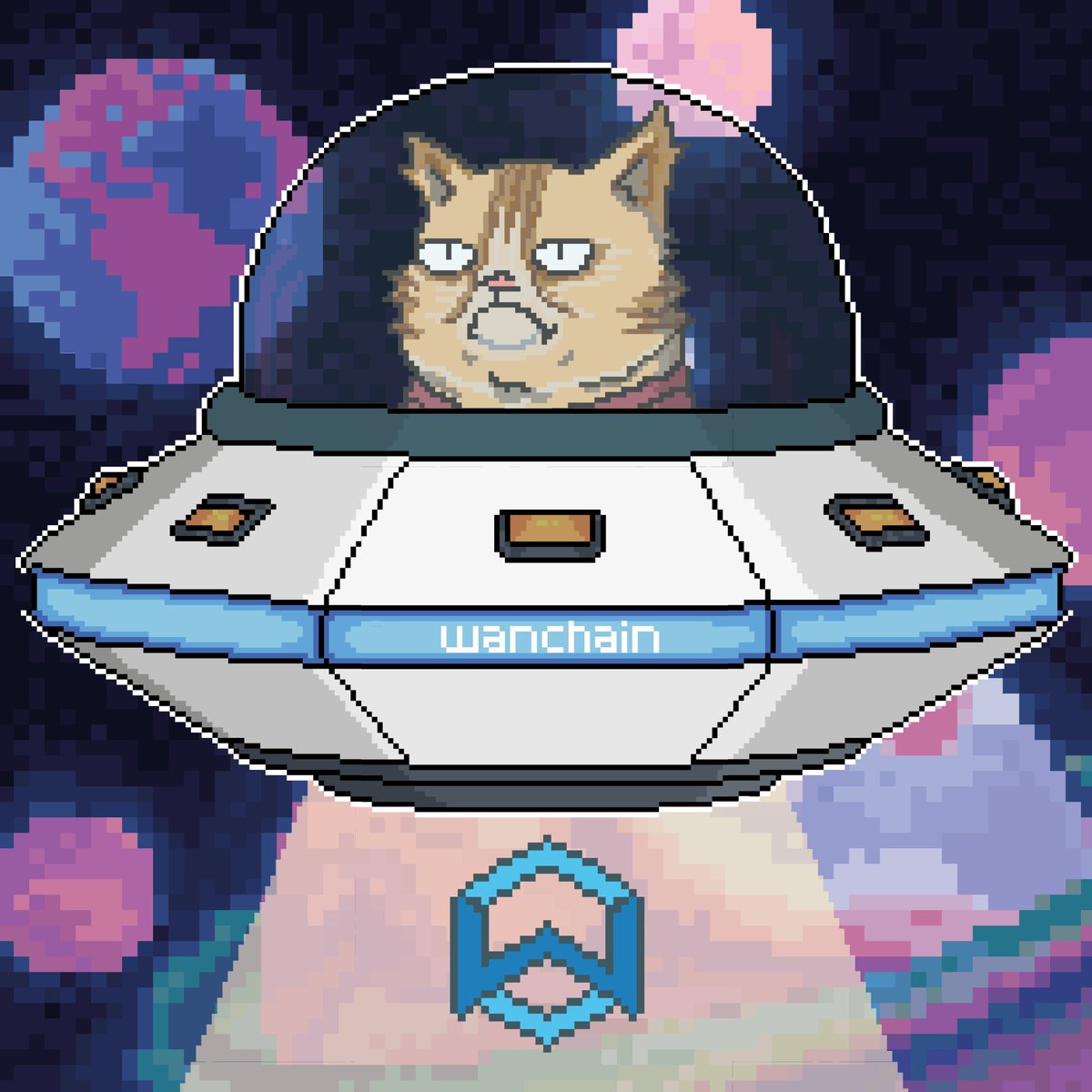 MrGrumpywan's tweet photo. Wanchain is flying and what better way to be part of it than to give support so it can go even further?

#GrumpyWan's #NFT's were made to be used as profile pictures so we can all raise awareness to $Wan, all its echossystem and compatible chains!

Support $Wan, buy a grumpy!😼 https://t.co/MyL1kqTyO8