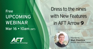 EmpoweringPumps's tweet image. The brand new release of AFT Arrow 9 has expanded functionality, both #engineering capabilities, and user workflow. You&apos;ll want to see how AFT Arrow 9 can make you a master of models. bit.ly/3JIPYxu #EmpoweringIndustry @appliedflowtech #pipemodeling