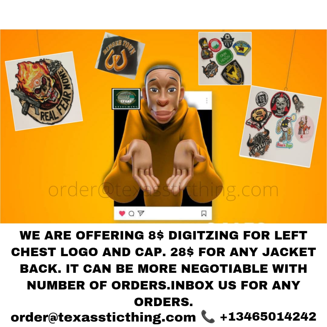 The Beneficial Digitizing And Patches Production (@stitchingtexas) on Twitter photo 