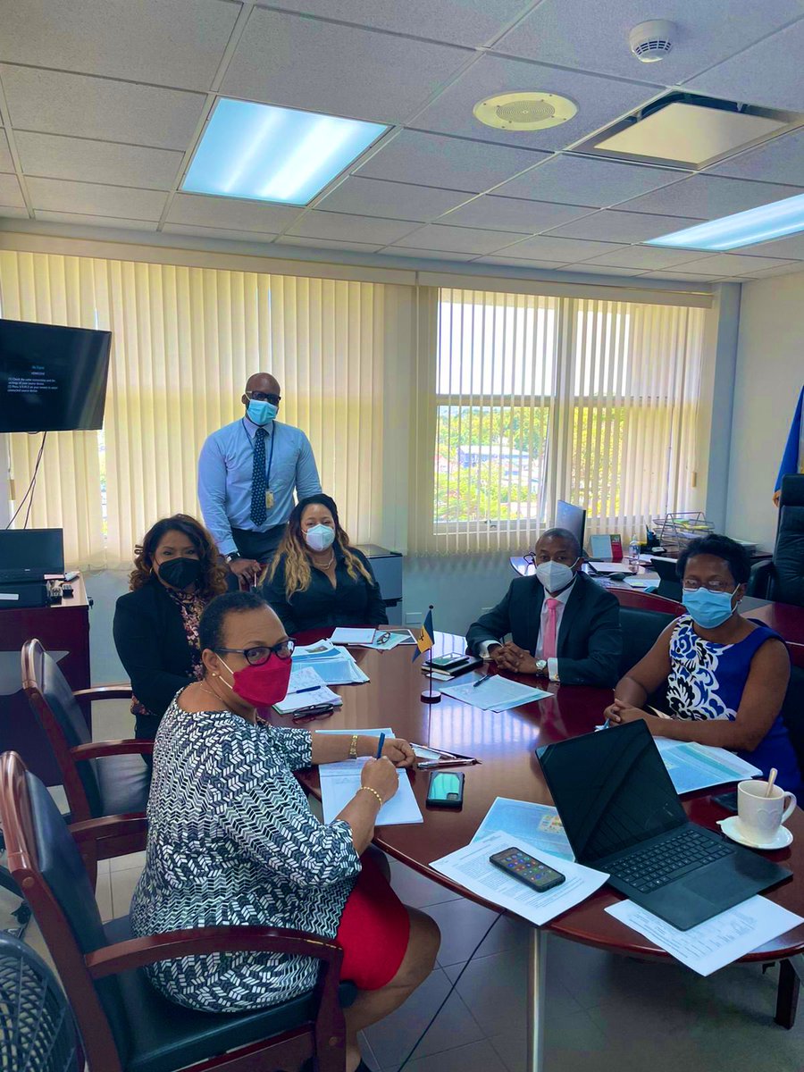 Off to a good start 🎉 Meetings with the Ministry of #health and #wellness #barbados about #CARPHA #regional #tourism and #health program.  #travel #publichealth #COVID19