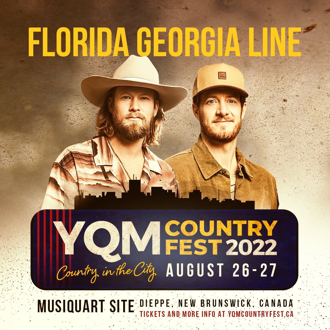 Catch your boys at @yqmcountryfest 2022 🤘🏼See y’all in August! Tickets on sale Friday, March 11th at 10am. Presale starts Monday, March 7th at 10am. yqmcountryfest.ca
