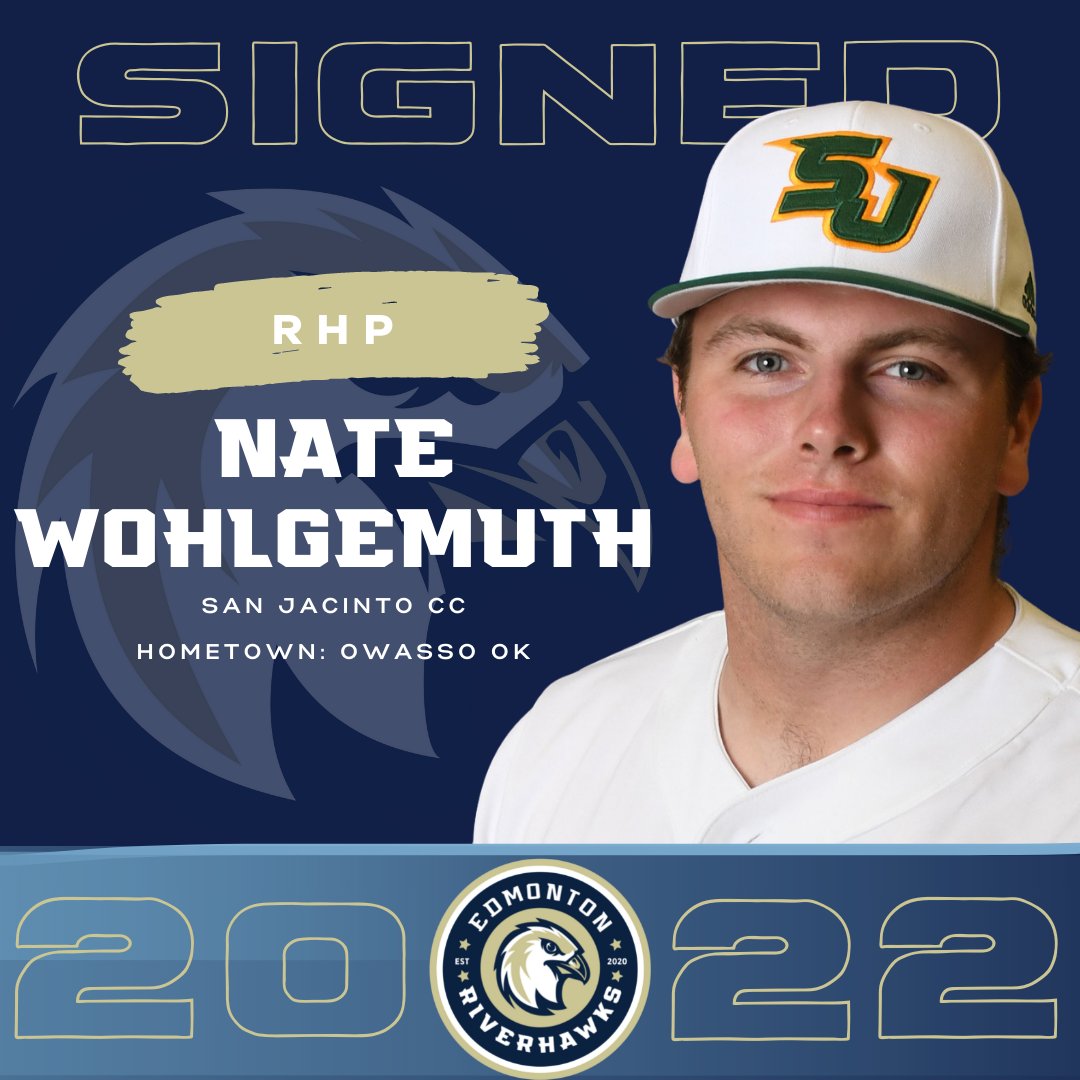 EdmRiverhawks's tweet photo. What makes Friday even better? A trio of new Hawks obviously! A huge Edmonton #KAKAWW for @robbie_hamchuk @haydensmalls08 & @Natewog29 ! Welcome to the squad fellas. #YEG #summerball #nolockout https://t.co/90e763RQAl