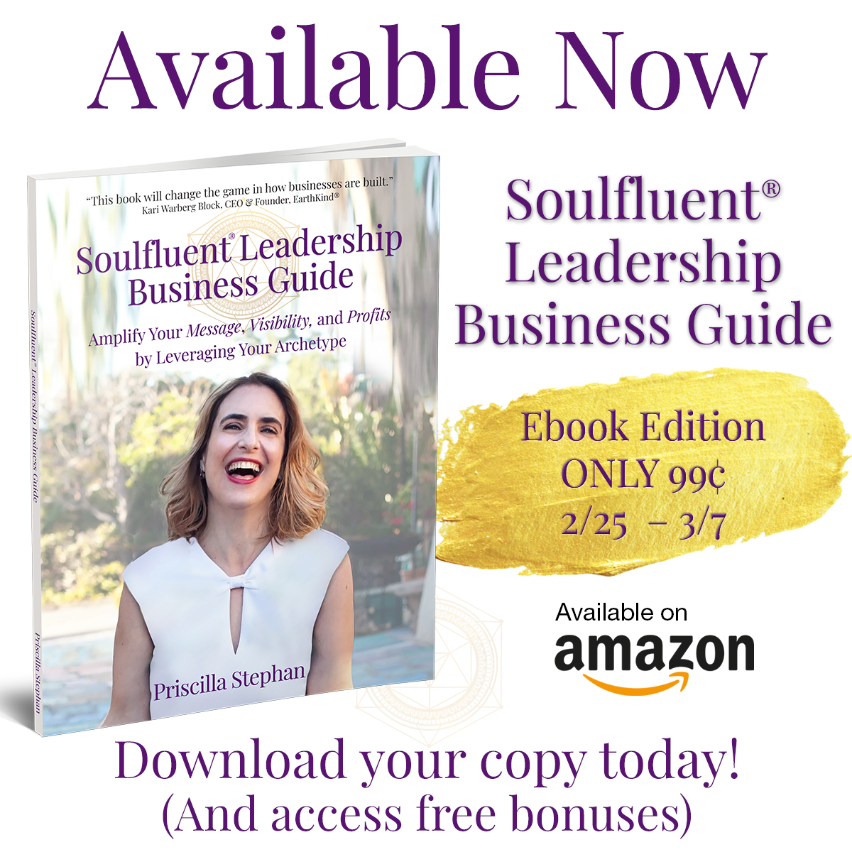 sweetpathgirl's tweet photo. 0.99 kindle of the Soulfluent® Leadership Business Guide thru March 7th. Get your copy here: https://t.co/q9AtvYm68F https://t.co/dG2jCVI0r6