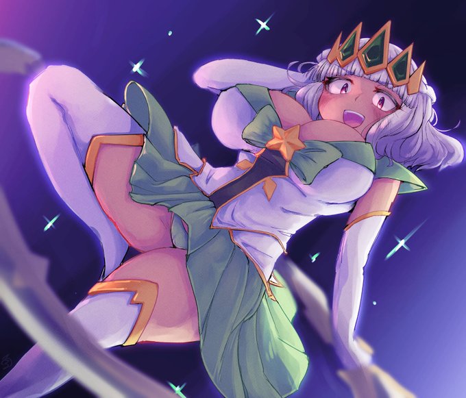 skebから
スターガーディアンキヤナ。そんな乳出したらスタガ失格です 