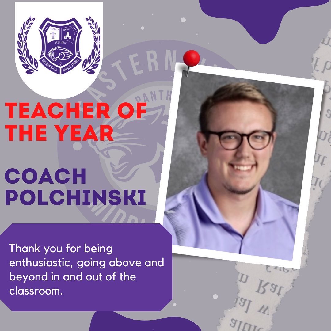 Congratulations Coach Polchinski!