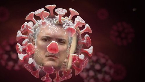El #VirusDuque19 
Volvio  nada al país, una Colombia desnutrida, masacrada  y con muchas y  fallas en su órganos principales, pero la vacuna ya viene, votando por el cambio