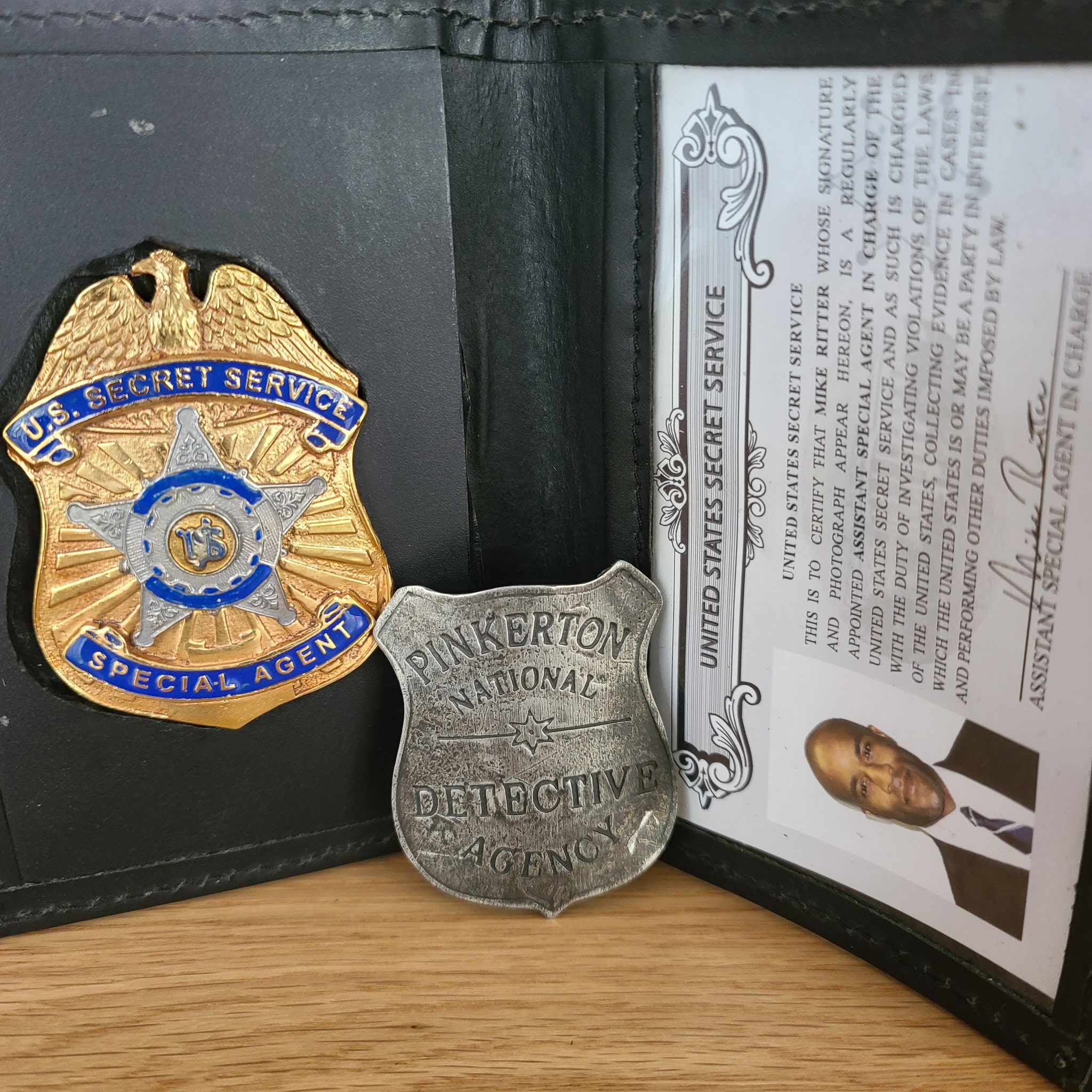 U S Secret Service Special Agent Badge Wallet