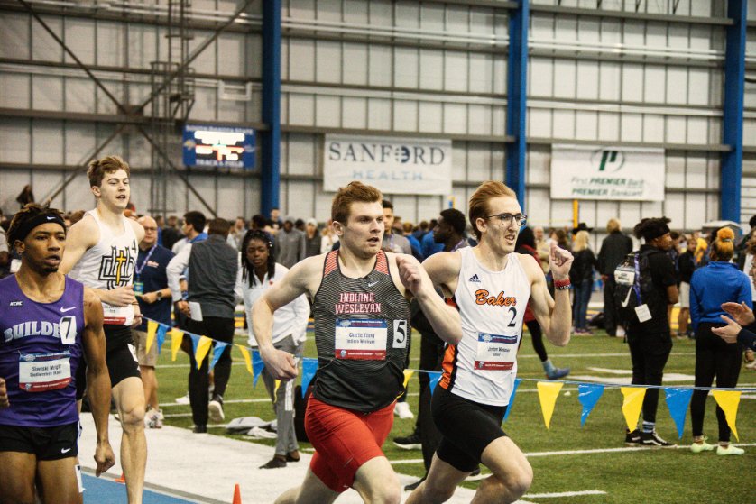 IWUWildcats's tweet image. On day two of the @NAIA Indoor Track &amp;amp; Field National Championships, Charlie Young (600m), Steven Ott (800m) and Eli Fullerton (Mile) all earned spots in tomorrow's finals for @iwutfxc!

Visit IWUWildcats.com for the full schedule and results.