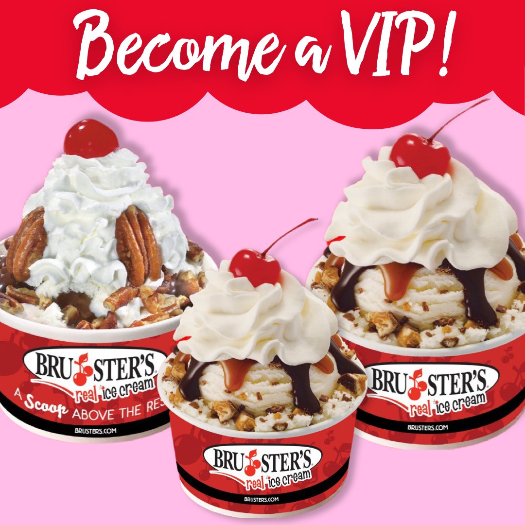 brustersvegas's tweet photo. Happy Friday! Become a Bruster's VIP and stay in the know on all things Bruster's Las Vegas!   

🍒https://t.co/UjGoHrvZxP

#brustersicecream #brusters #brustersrealicecream #brusterslasvegas #lasvegaseats #brustersvegas #icecream #vegaseater #nowopen #VIP #artisanicecream https://t.co/J0yQEmVZOm