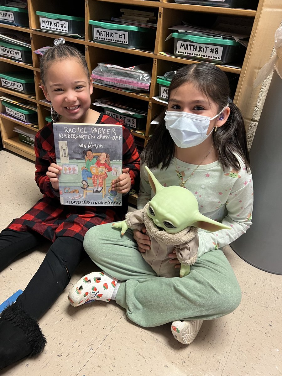 msluz2nd's tweet photo. What a great end to #ReadAcrossAmericaWeek! We snuggled up with our stuffed animals and enjoyed reading with our partners… all in the comfort of our pajamas! @BirneyBobcats https://t.co/43N3G3InTq