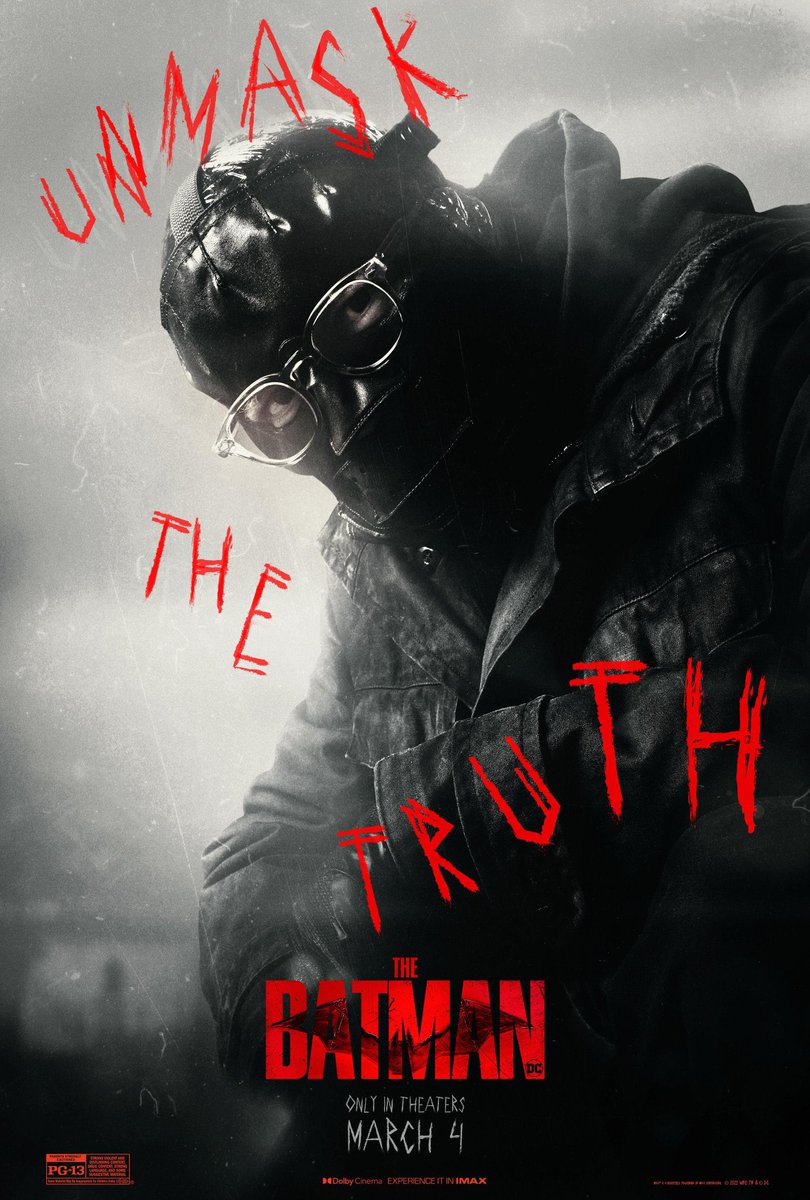 TheRiddim13's tweet photo. Y sí, para mi Paul Dano como Riddler ya está como uno de mis villanos favoritos en la historia del cine.

#TheBatman https://t.co/e33mrW44y6