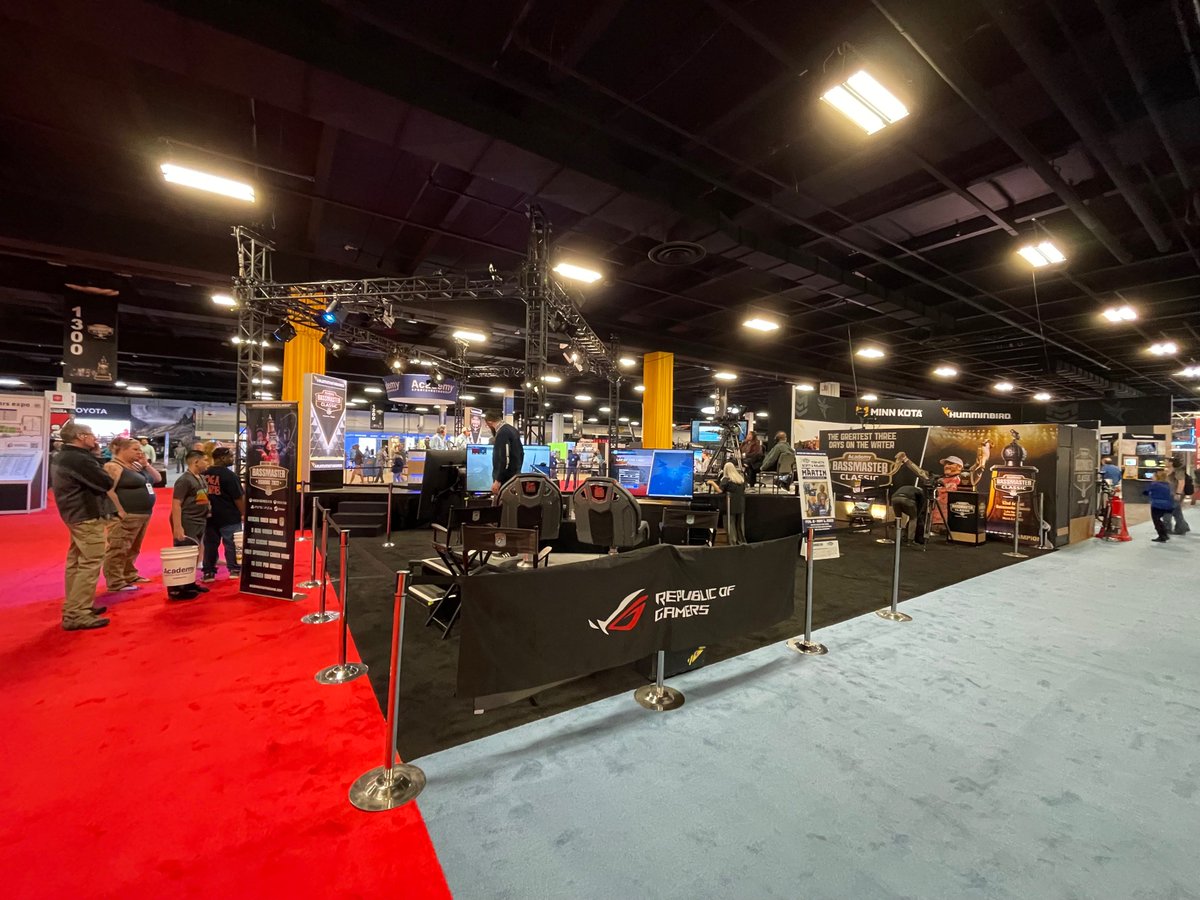 DovetailFishing's tweet photo. ๐ฎ ๐ฃ Rise your angling Game ๐ฃ ๐ฎ
In partnership with @ASUS_ROGNA, we are here at the #BassmasterClassic showcasing the official video game of the greatest three days in bass fishing!
๐ป #ROGLaptop #ROGZephyrusDuo #ASUSROGNA #Bassmaster22 #BM22 #Bassmaster https://t.co/hi2LwertfC