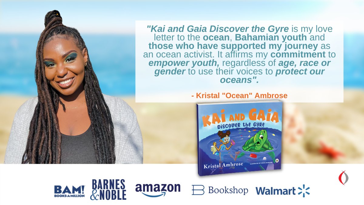 Order now: Kai and Gaia Discover the Gyre! The illustrated children’s book is by #ocean activist
Kristal Ambrose, illustrated by Bahamian Stevie Burrows w/ foreword by musician and environmentalist
<a href="/jackjohnson/">Jack Johnson</a> kaiandgaia.com