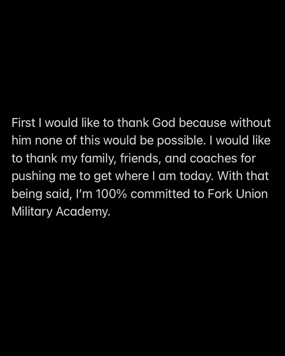 aellis_17's tweet photo. Blessed!!

@BeesFootball61 @coachroberson42 @FUMAPGFootball https://t.co/u9ZaK4SzK8