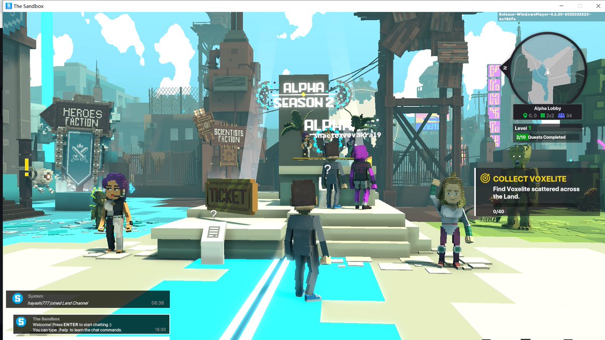 KIMURAG4's tweet photo. @TheSandboxGame I just participated in the daily #SandboxAlphaS2Contest for a chance to earn up to 1,000 $SAND! Day 1 - Selfie with the S2 Alpha Pass. Check out my screenshot below! 👇 #SandboxAlphaS2 https://t.co/YYvUc2L471