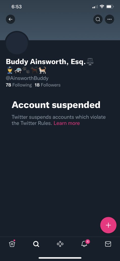DevilDog8541's tweet photo. I guess Esq. cannot give law advice well #AnotherOneGone  told ya I will get them all! https://t.co/e99tQjeXTF
