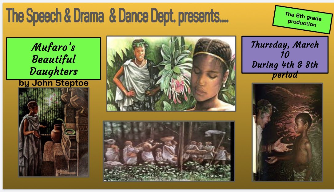 applause_ucity's tweet image. Whew Chile! It’s finally here. Our 8th grade show opens next week after weather delays. 7th grade show ends on Monday and the next show opens on Thursday. Lord I’m tired! They hate me but they WILL have a nice show so I’m good. #TheTaskmaster