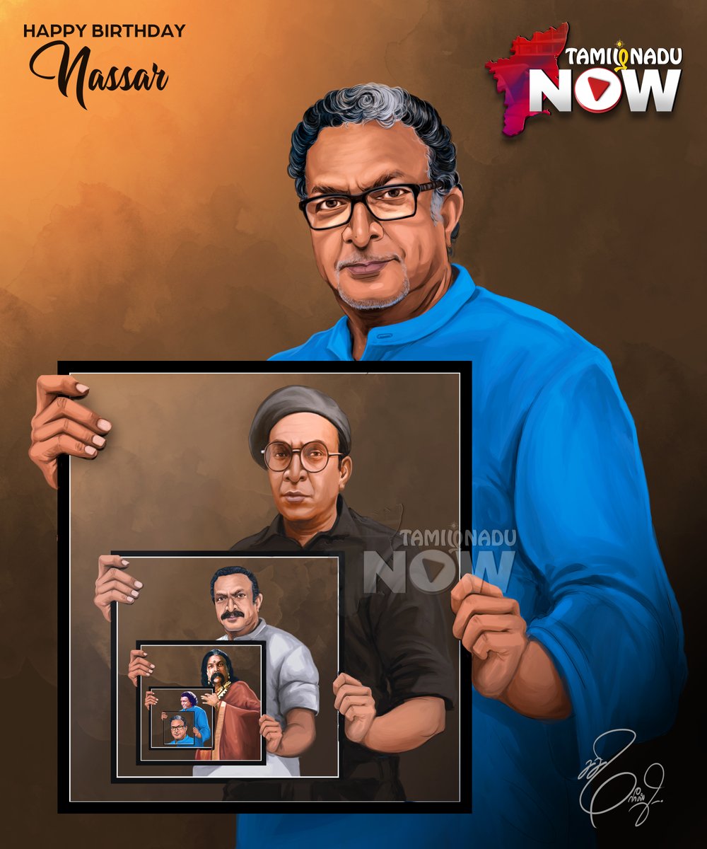 பிறந்தநாள் வாழ்த்துகள் நாசர்!

#HBDNassar #TamilCinema #Entertainment #Nassar