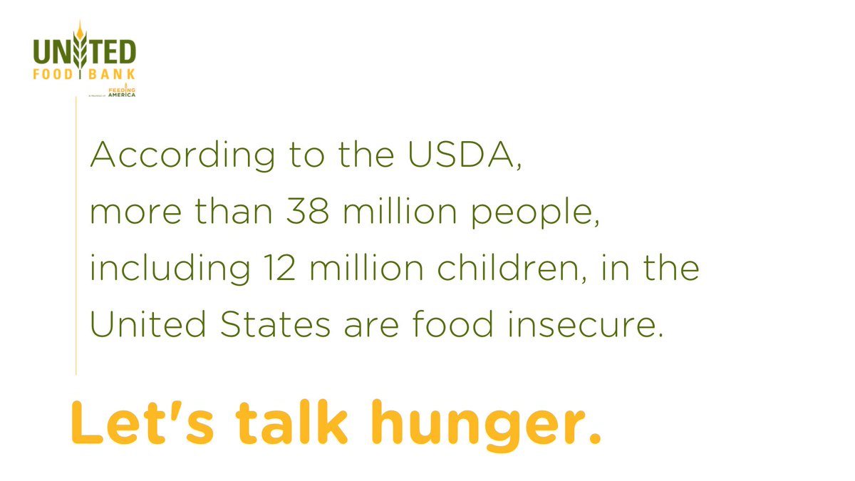 UnitedFoodBank's tweet photo. Have you joined the fight against #foodinsecurity All helping hands are needed as #wefeedaz #hungerfacts https://t.co/5OEU7eSlIB